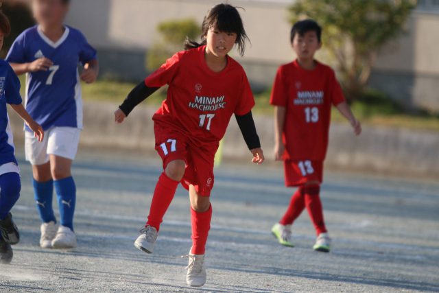 八王子愛宕FCさんと練習試合の写真