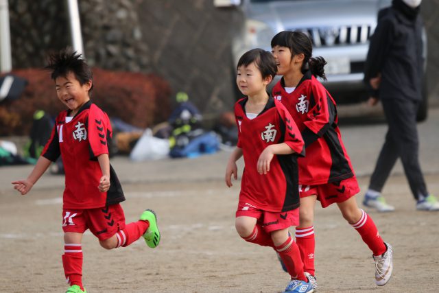 OKSCさん、八王子七小SCさんと練習試合の写真