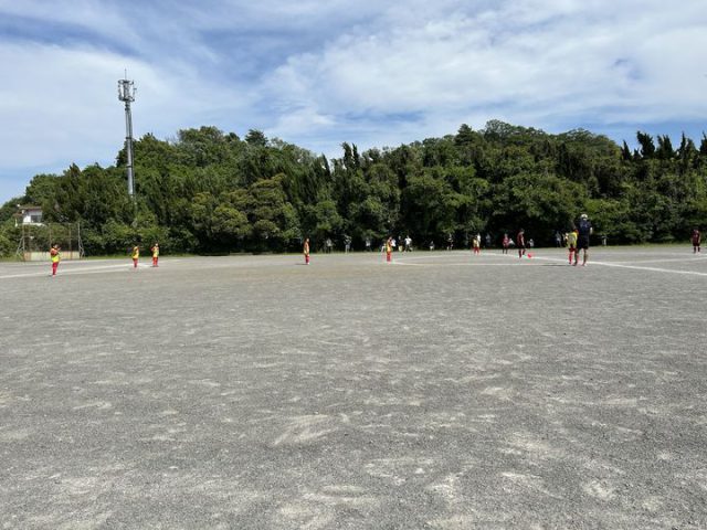 F.C.ZEUSさん練習試合の写真