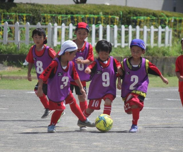 七小SCさん練習試合の写真