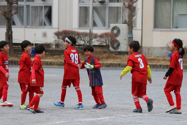 2年生 なかのSCさん・八王子七小さんと練習試合の写真