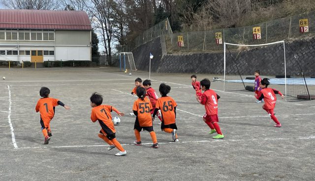 高尾SCさん・なかのSCさんと交流戦の写真