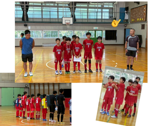横川MYFCさん主催 横川サマーカップU12フットサル招待大会の写真
