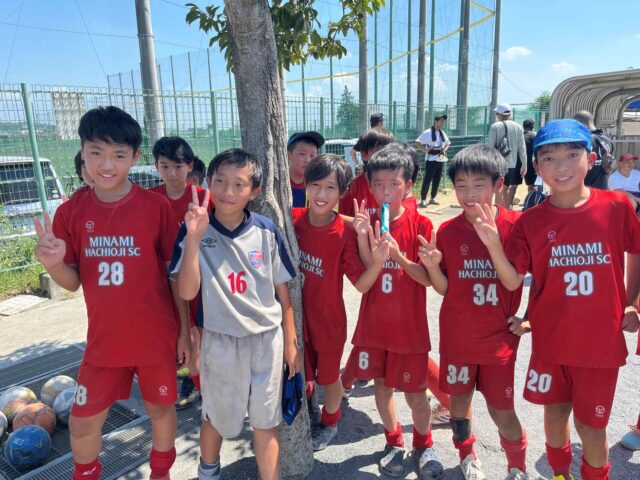 5年生TM ストロングボーイズさん 国立SSSさん 青葉FCさんの写真