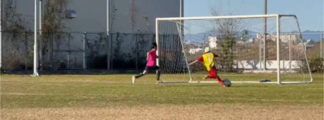 UKリバストンさん練習試合の写真