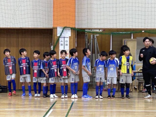 新春フットサル大会　松が谷-A戦の写真