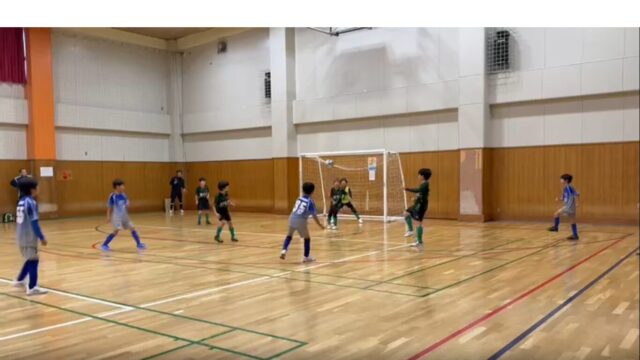 新春フットサル大会　横川MYFC戦の写真