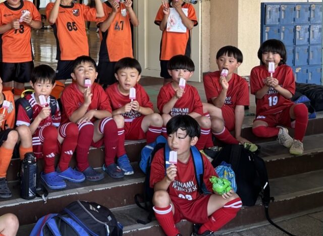なかのSCさんとフットサル練習試合の写真