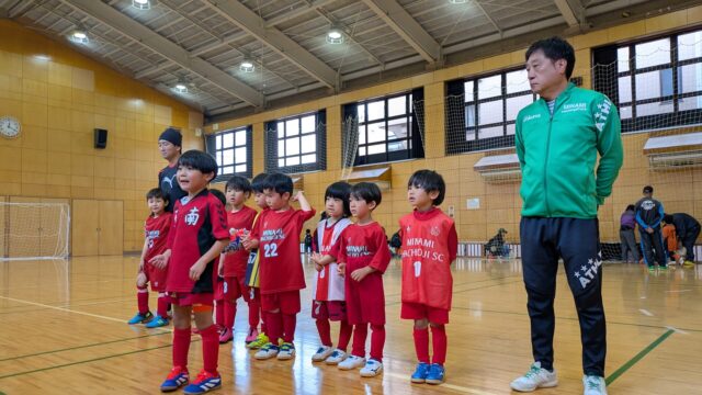 なかのSCさん、高尾SCさんとのフットサルマッチの写真