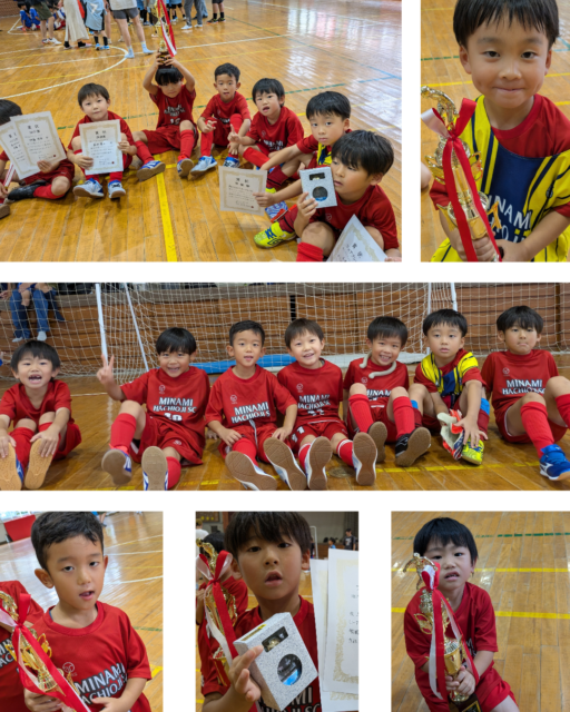 横川MYFC招待フットサル大会　U7の部の写真